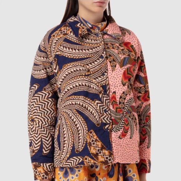 Farm Rio Mixed Yawanawa Double Face Jacket - Picture 8 of 8